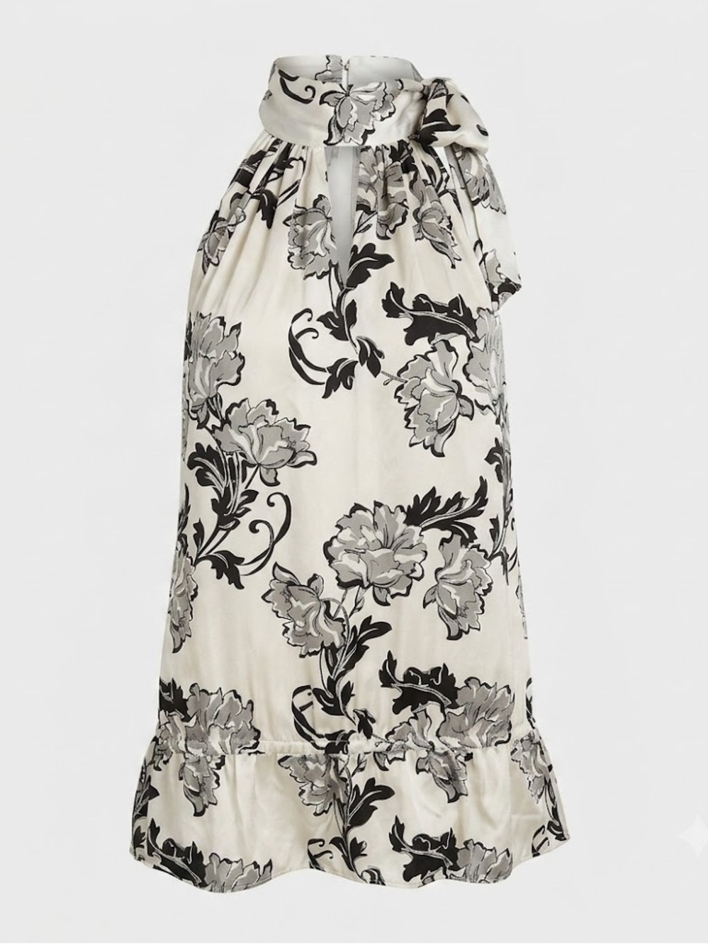 WHBM Pure Silk Sleeveless Blouse Top